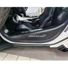 High Quality Good Fit Dry Carbon Door Sill Trims for McLaren GT Easy to Install and Fast to Ship