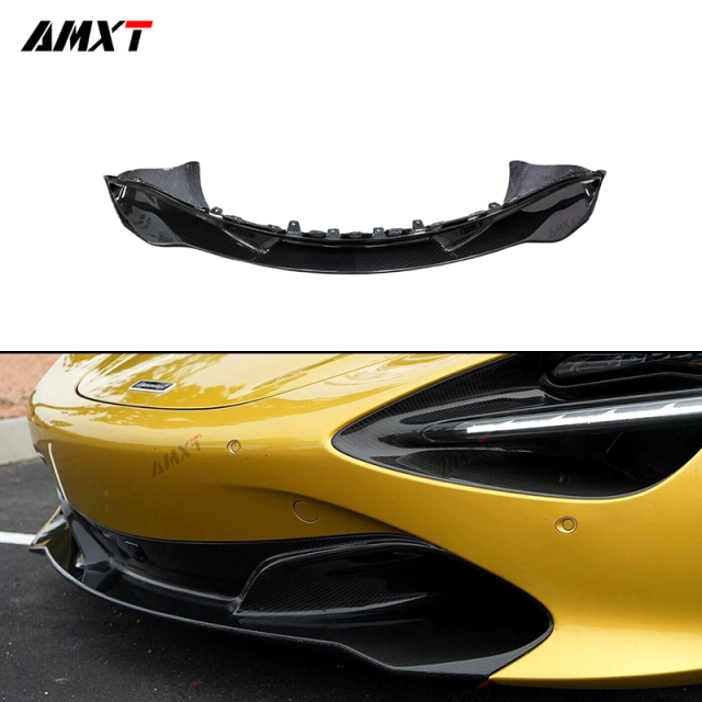 High Quality Fast Delivery Whole Sale Price Dry Carbon Fiber OEM Style Front Lip Body Kits for Mclaren 720S