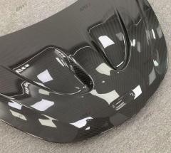 High Quality Fast Delivery Whole Sale Price Dry Carbon Fiber GT P1 Style Hood Body Kits for Mclaren 540-570S