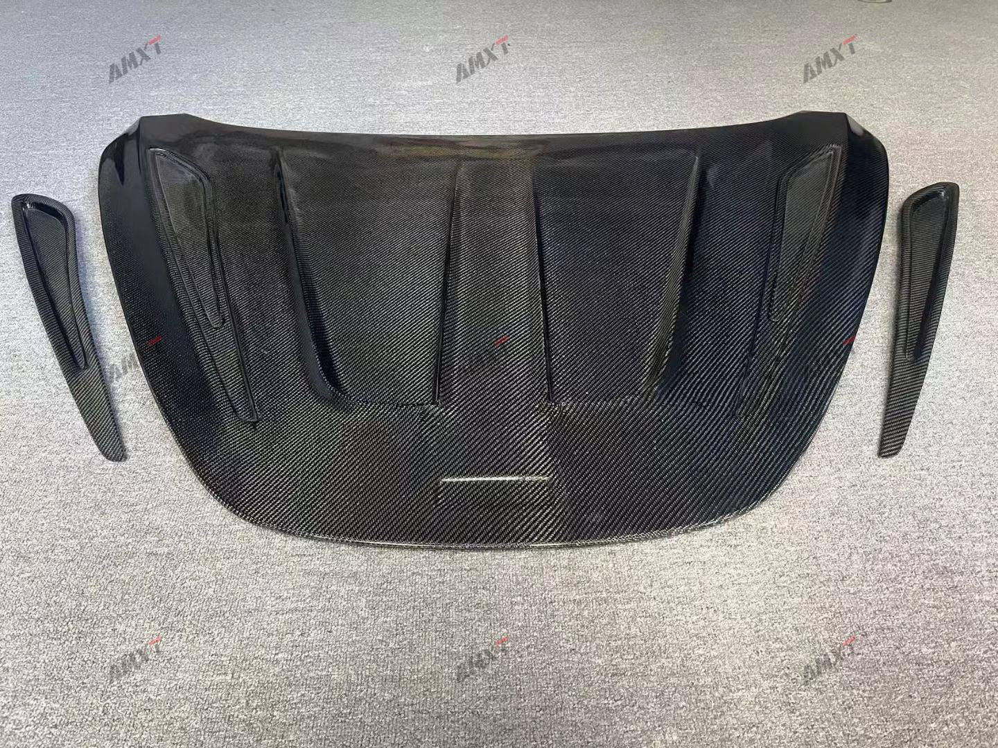 High Quality Fast Delivery Whole Sale Price Dry Carbon Fiber Mansory Hood Body Kits for Mclaren 720S