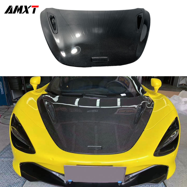 High Quality Fast Delivery Whole Sale Price Dry Carbon Fiber OEM Style Hood Body Kits for Mclaren 720S
