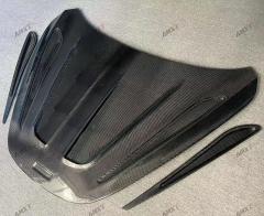 High Quality Fast Delivery Whole Sale Price Dry Carbon Fiber Mansory Hood Body Kits for Mclaren 720S