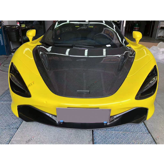 High Quality Fast Delivery Whole Sale Price Dry Carbon Fiber OEM Style Hood Body Kits for Mclaren 720S