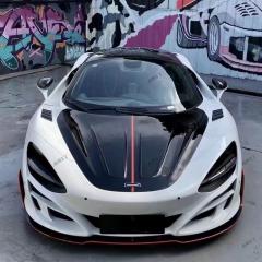 High Quality Fast Delivery Whole Sale Price Dry Carbon Fiber Mansory Hood Body Kits for Mclaren 720S