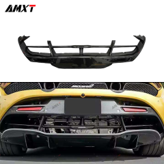 High Quality Fast Delivery Whole Sale Price Dry Carbon Fiber OEM Style Rear Middle Bumper Body Kits for Mclaren 720S