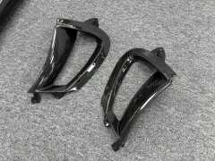 Dry Carbon Fiber Front Bumper Side Vent Body Kit Side Canards air Outlet for mclaren 720S