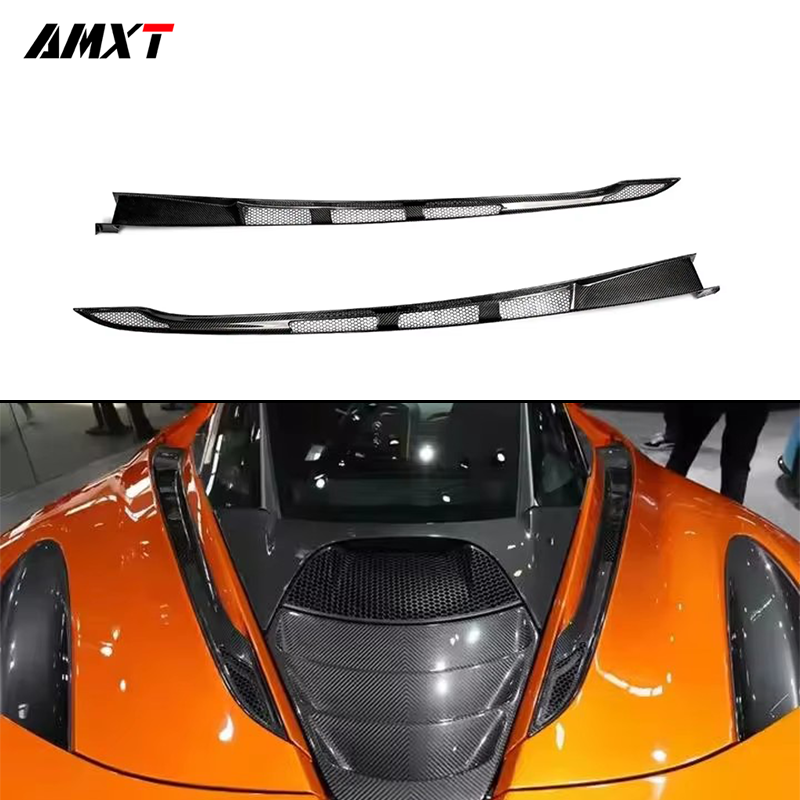High Quality Fast Delivery Whole Sale Price Dry Carbon Fiber Rear Fender Air Bridge Body Kits for Mclaren 720S