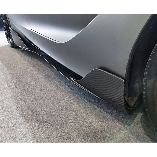 RYFT High Quality Dry Carbon Fiber Side Skirt for McLaren 720S Sports Design Style Easy Installation Excellent Fit Hot Seller