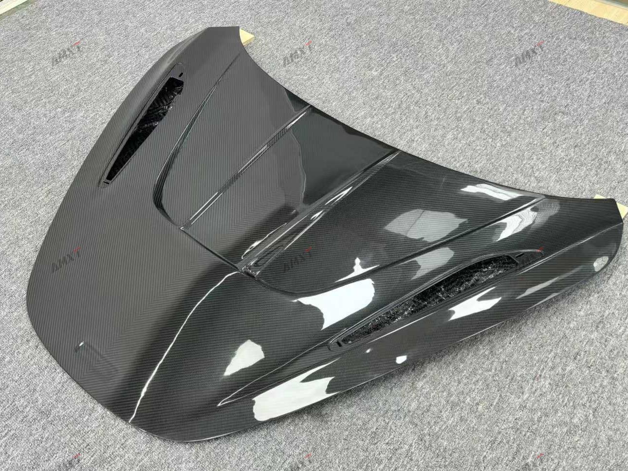 High Quality Fast Delivery Whole Sale Price Prepreg Dry Carbon Fiber RYFT Hood Body Kits for Mclaren 720S