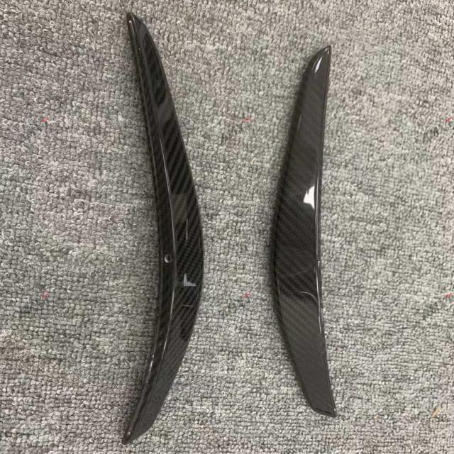 High Quality Fast Delivery Whole Sale Price Dry Carbon Fiber Front Bumper Canards Body Kits for Mclaren 720S