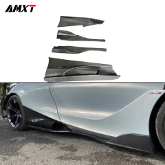 720S Upgrade 765LT Prepreg Dry Carbon Fiber Forged Side Skirts Body Kits for McLaren 720S