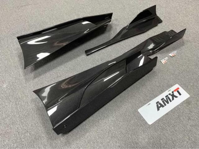 720S Upgrade 765LT Prepreg Dry Carbon Fiber Forged Side Skirts Body Kits for McLaren 720S