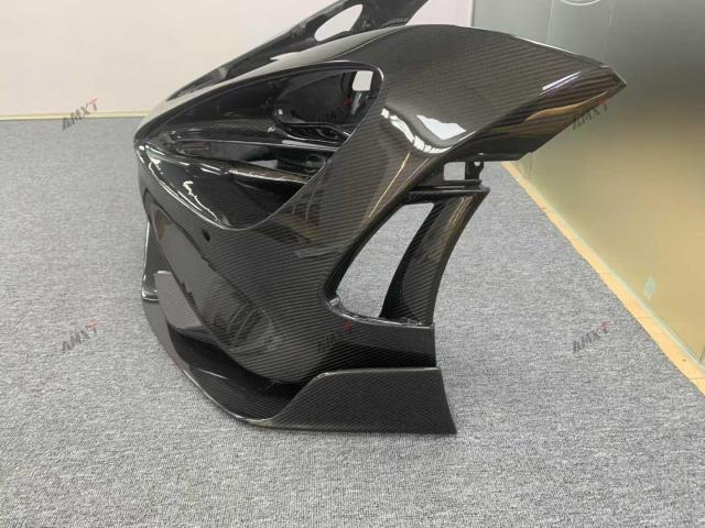 High Quality Fast Delivery Whole Sale Price Dry Carbon Fiber 765LT Front Bumper Body Kits for Mclaren 720S
