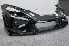 High Quality Fast Delivery Whole Sale Price Prepreg Dry Carbon Fiber GTR Senna Front Bumper Body Kits for McLaren 720S