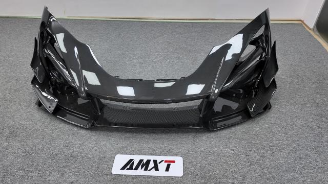 High Quality Fast Delivery Whole Sale Price Prepreg Dry Carbon Fiber GTR Senna Front Bumper Body Kits for McLaren 720S
