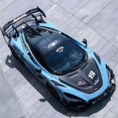 D Style Big Wing High Quality Fast Delivery Dry Carbon Fiber Body Kits for Mclaren 720S