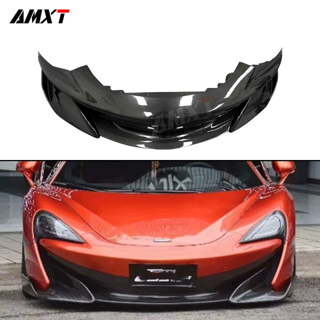 High Quality Fast Delivery Whole Sale Price Dry Carbon Fiber 600LT Front Bumper Lip Body Kits for Mclaren 540-570S