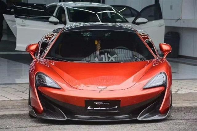 High Quality Fast Delivery Whole Sale Price Dry Carbon Fiber 600LT Front Bumper Lip Body Kits for Mclaren 540-570S