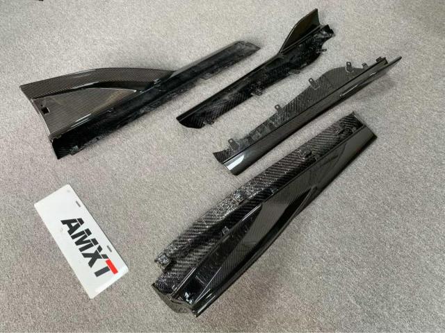 High Quality Fast Delivery Whole Sale Price Dry Carbon Fiber 600LT Side Skirt Body Kits for Mclaren 540-570S