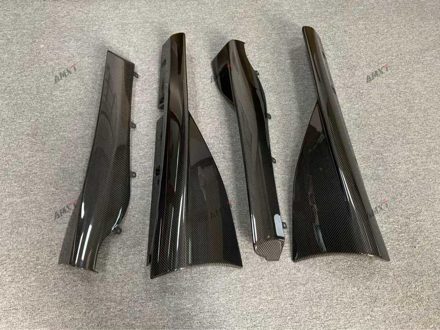 High Quality Fast Delivery Whole Sale Price Dry Carbon Fiber 600LT Side Skirt Body Kits for Mclaren 540-570S