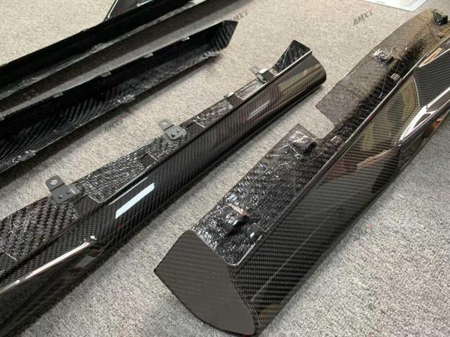 High Quality Fast Delivery Whole Sale Price Dry Carbon Fiber 600LT Side Skirt Body Kits for Mclaren 540-570S