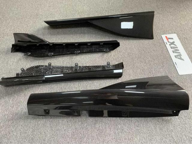 High Quality Fast Delivery Whole Sale Price Dry Carbon Fiber 600LT Side Skirt Body Kits for Mclaren 540-570S