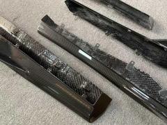High Quality Fast Delivery Whole Sale Price Dry Carbon Fiber 600LT Side Skirt Body Kits for Mclaren 540-570S