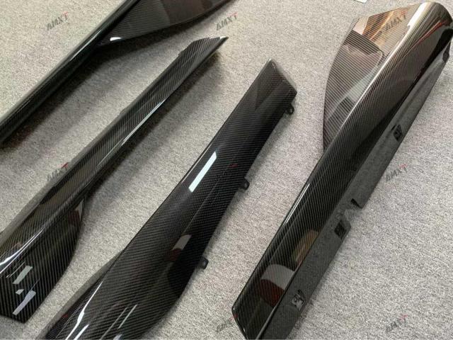 High Quality Fast Delivery Whole Sale Price Dry Carbon Fiber 600LT Side Skirt Body Kits for Mclaren 540-570S