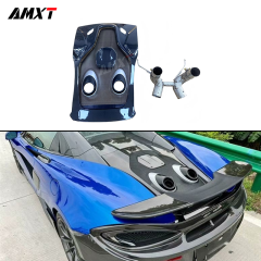 High Quality Fast Delivery Whole Sale Price Dry Carbon Fiber 600LT Engine Cover Exhaust Body Kits for Mclaren 540-570S
