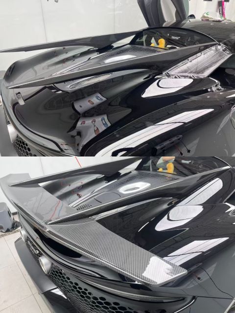 Novite Spoiler Rear Wing High Quality Fast Delivery Dry Carbon Fiber Body Kits for Mclaren Artura