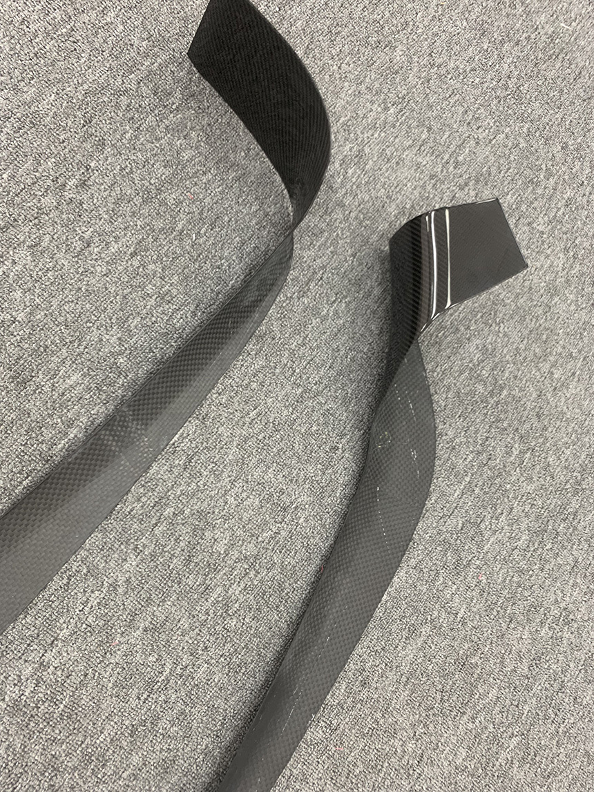 High Quality Fast Delivery Whole Sale Price Dry Carbon Fiber Door Sill Threshold Strip Body Kits for Mclaren Artura