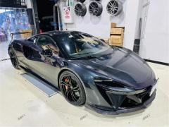 High Quality Fast Delivery Whole Sale Price Dry Carbon Fiber Door Sill Threshold Strip Body Kits for Mclaren Artura