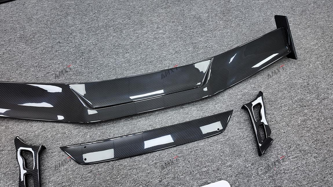 High Quality Fast Delivery Whole Sale Price Dry Carbon Fiber EVO OD Style Spoiler Wing Body Kits for Lamborghini Huracan EVO