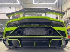 High Quality Fast Delivery Whole Sale Price Dry Carbon Fiber EVO OD Style Spoiler Wing Body Kits for Lamborghini Huracan EVO