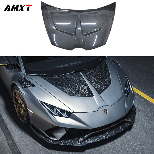 Dry Carbon Fiber 1016 Hood Excellent Fitment and Quality for Lamborghini Huracan 580 610