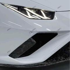 EVO RWD Upgrade OC Style Front Bumper Corner Guards High Quality Dry Carbon Fiber Body Kits for Lamborghini Huracan