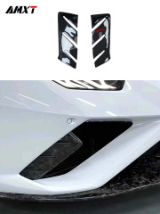 EVO RWD Upgrade OC Style Front Bumper Corner Guards High Quality Dry Carbon Fiber Body Kits for Lamborghini Huracan