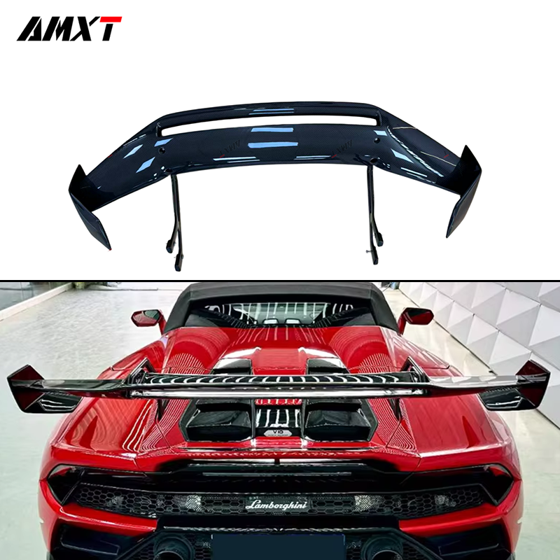 EVO STO Wing Spoiler Rear Wing High Quality Fast Delivery Dry Carbon Fiber Body Kits for Lamborghini Huracan