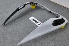 Dry Carbon Fiber fenders flare for Lamborghini Huracan Vorsteiner Style Bodykit High Quality Excellent Fitment