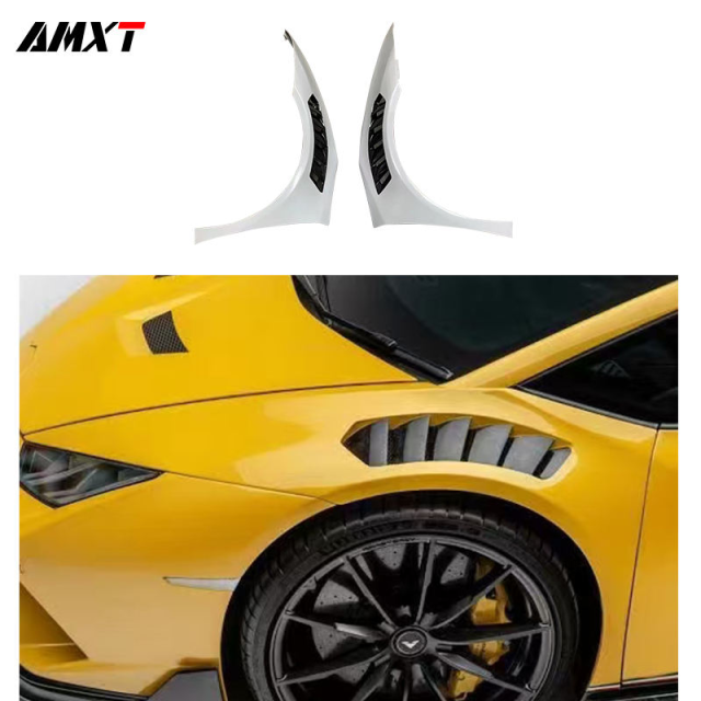 Dry Carbon Fiber fenders flare for Lamborghini Huracan Vorsteiner Style Bodykit High Quality Excellent Fitment