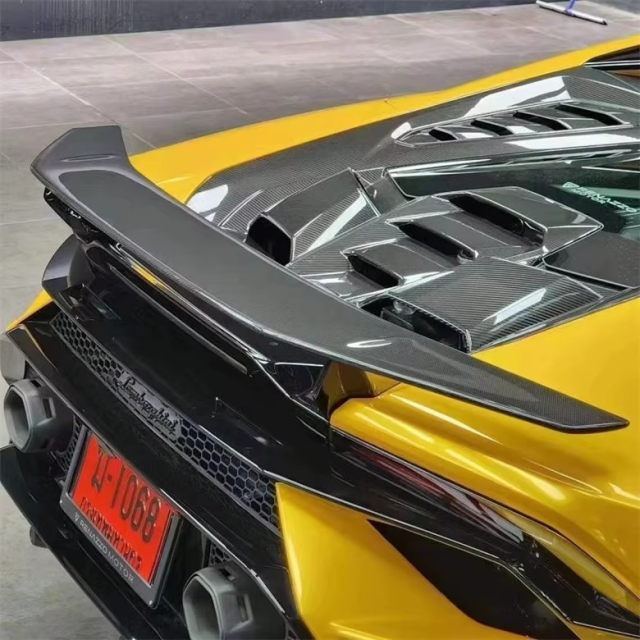Spoiler Rear Wing High Quality Fast Delivery Prepreg Dry Carbon Fiber Body Kits for Lamborghini Huracan