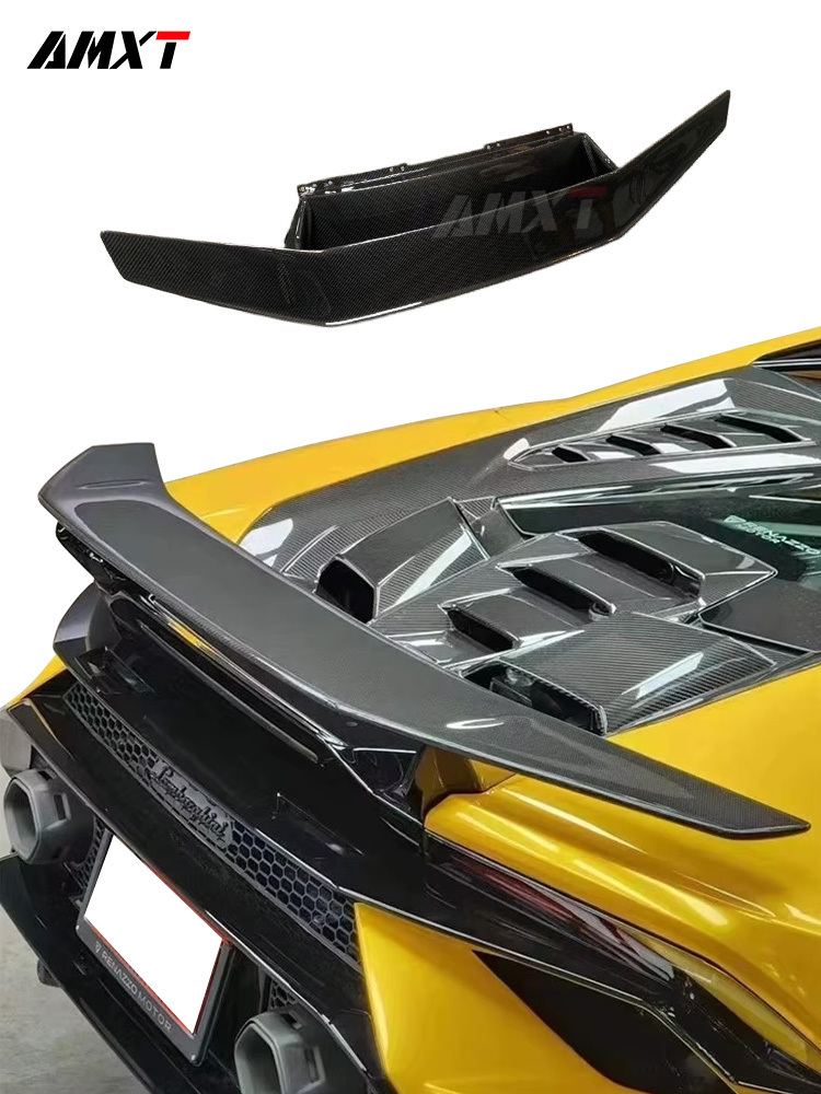 Spoiler Rear Wing High Quality Fast Delivery Prepreg Dry Carbon Fiber Body Kits for Lamborghini Huracan