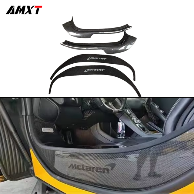 High Quality Fast Delivery Whole Sale Price Dry Carbon Fiber MP4-12C Door Sill Body Kits for Mclaren 650S