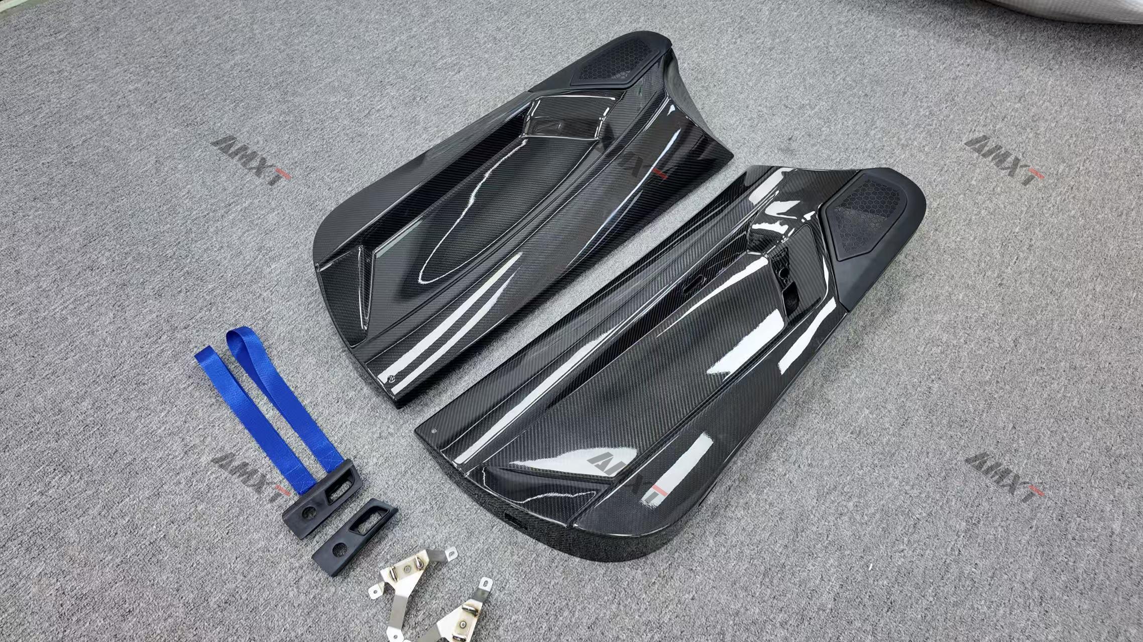 High Quality Fast Delivery Whole Sale Price Dry Carbon Fiber SVJ Door Panel Car Doors Body Kits for Lamborghini Aventador Lp700