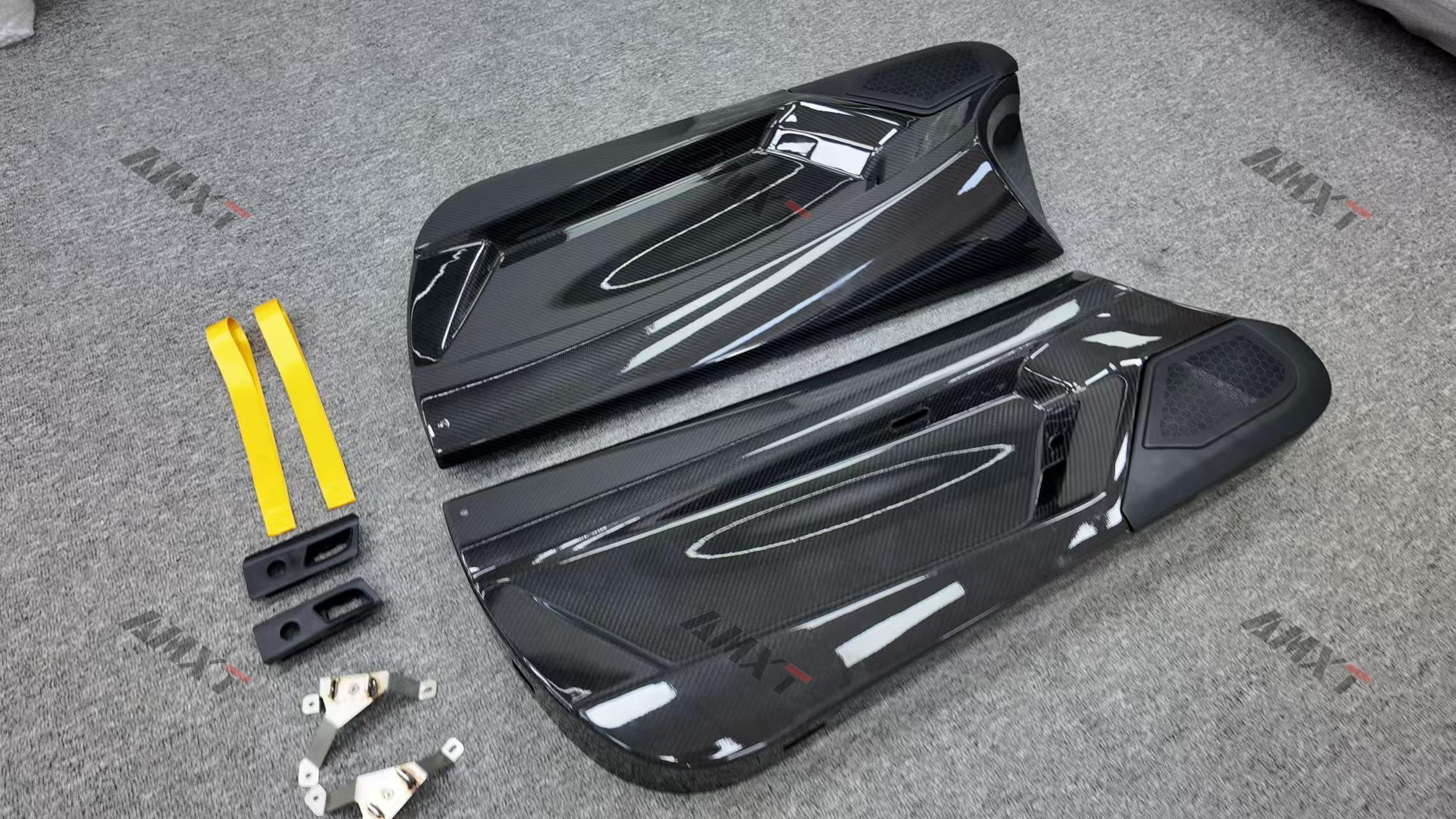 High Quality Fast Delivery Whole Sale Price Dry Carbon Fiber SVJ Door Panel Car Doors Body Kits for Lamborghini Aventador Lp700