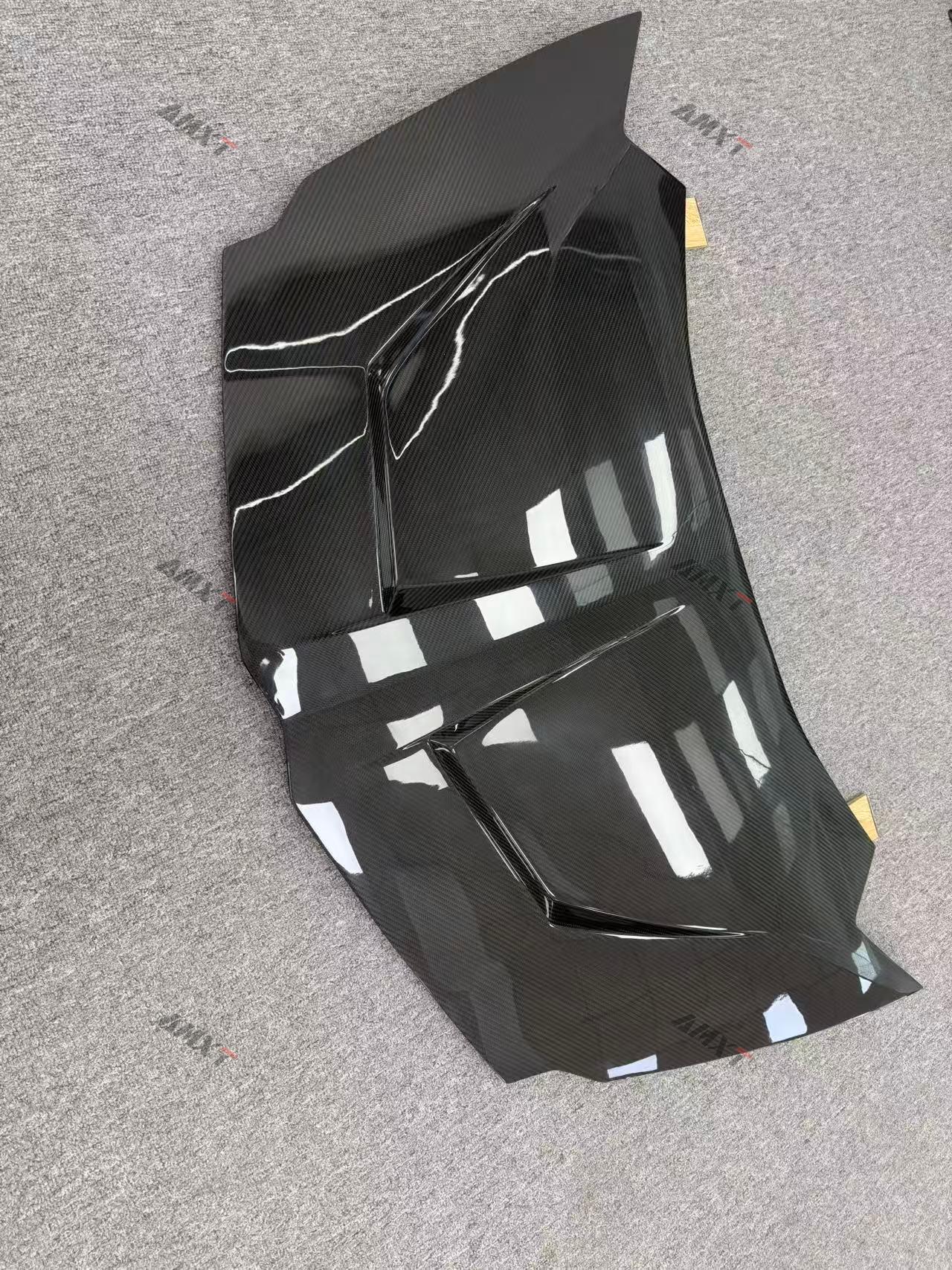 1016 Dry Carbon Front Bonnet Hood Excellent Quality Exterior Accessory With Good Fitment for Lamborghini Aventador