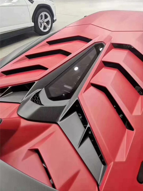 High Quality Fast Delivery Whole Sale Price Dry Carbon Fiber SVJ Style Engine Hood Body Kits for Lamborghini Aventador Car Hood