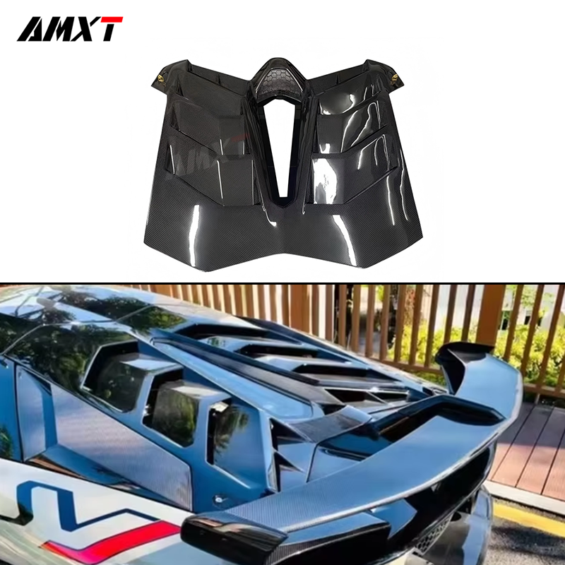 High Quality Fast Delivery Whole Sale Price Dry Carbon Fiber SVJ Style Engine Hood Body Kits for Lamborghini Aventador Car Hood