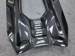 High Quality Whole Sale Price Prepreg Dry Carbon Fiber Duke Engine Cover Body Kits for Lamborghini Revuelto