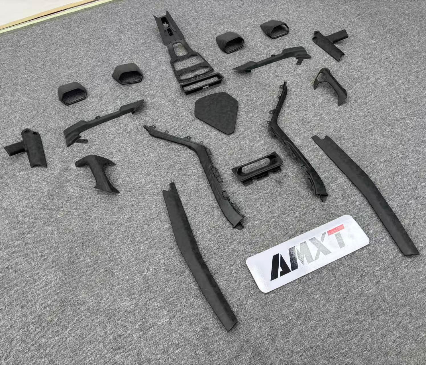Dry Carbon Fiber EVO Interior Trims Cover Body Kits for Lamborghini Huracan LP580 610